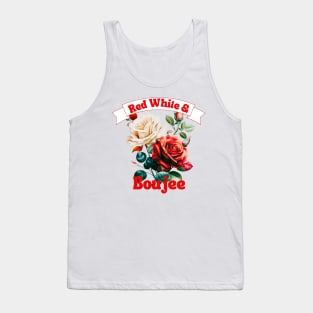 Red White & Boujee Tank Top